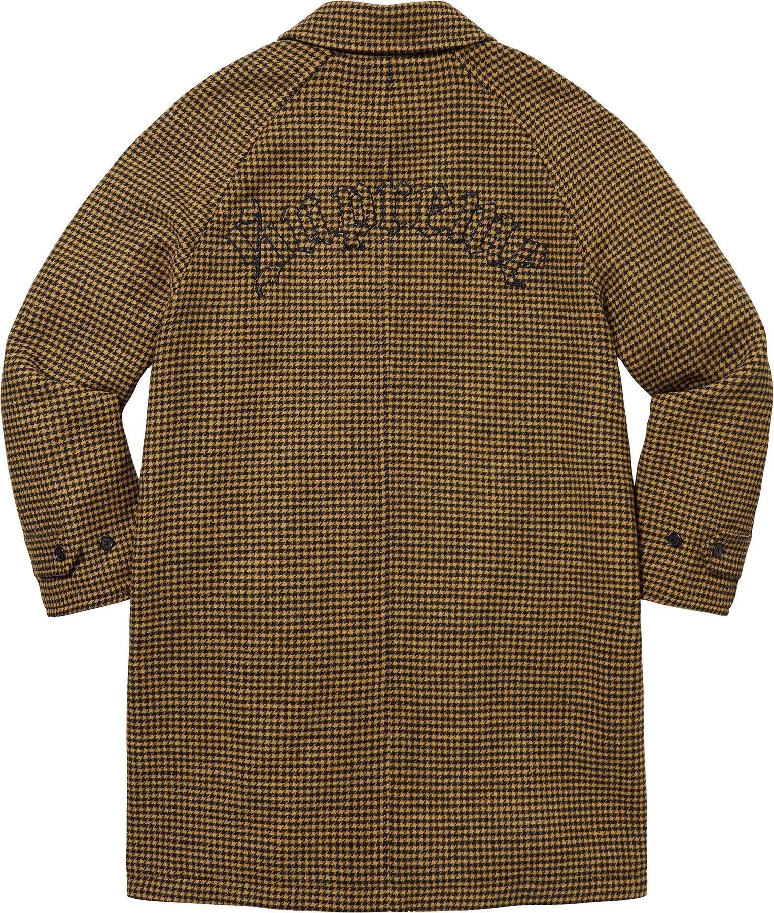 Reversible Houndstooth Overcoat view 25